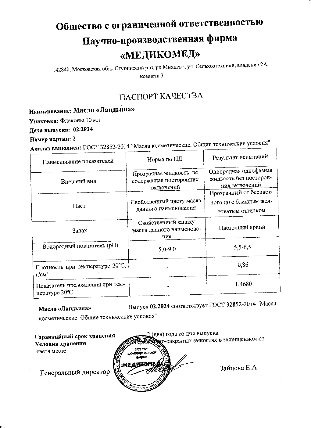 Паспорт №022024
